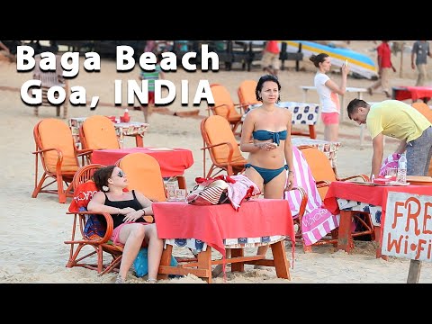 BAGA BEACH, GOA, INDIA