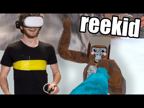 Teaching Reekid to be PRO in Gorilla Tag VR (Oculus Quest 2)