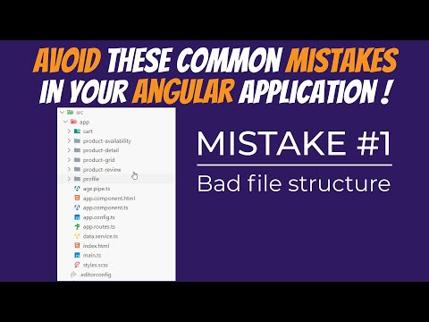 Common Angular Coding Mistake #1: Bad File Structure
