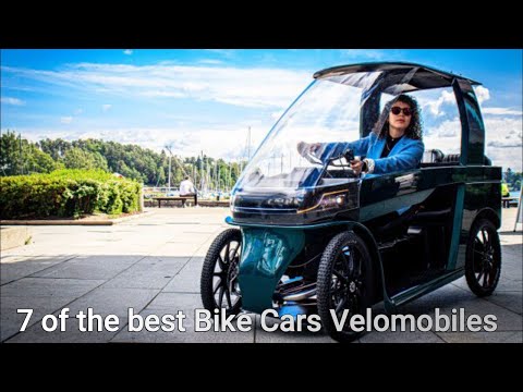 7 of the best Bike Cars Velomobiles - E- BIKE Velomobile aims to get people out of their cars