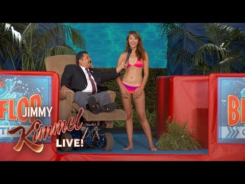 Jimmy Kimmel Hosts A Belly Flop Competition Of (Mostly) Epic Proportions