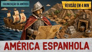 América Espanhola: Resumo Animado em 4 minutos | Histórias de Papel