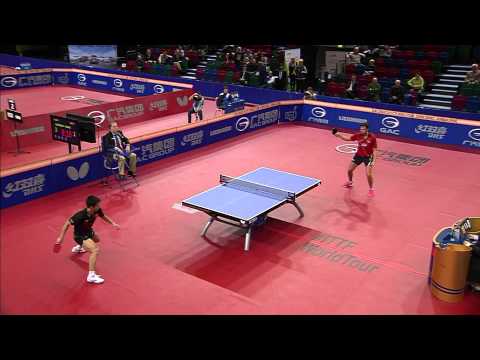 2015 German Open MS-QF Vladimir Samsonov - Zhang Jike (full match|short form in HD)
