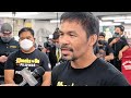 MANNY PACQUIAO "MAYWEATHER IS FIGHTING YOUTUBERS, IM FIGHTING THE BEST TO ADD TO MY LEGACY!"