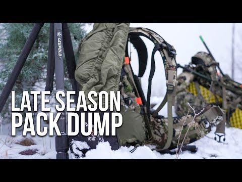 What's in Randy's Pack? | Late Season ELK Bag Dump!