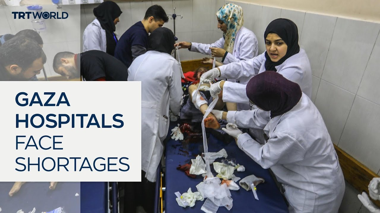 Video | Doctors in Gaza battle crisis driven by medicine shortage