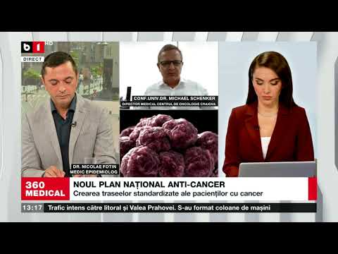EMISIUNEA 360MEDICAL - B1TV - Planul Național de Combatere a Cancerului II 22.05.2022