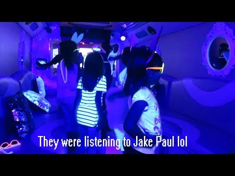 September Babies .... ( 9 year olds listening to JAKE PAUL ON ROCKSTAR SPA BUS )