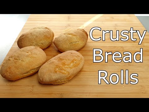 How to make Crusty Bread Rolls