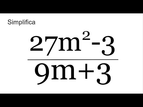 ¿SABES SIMPLIFICAR ESTA FRACCIÓN ALGEBRAICA? Concepto y simplificación. Matemáticas Básicas