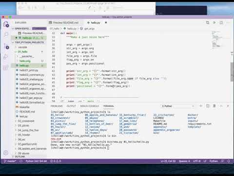 Tiny Python Projects Ch 1 Pt 11 Using New Py
