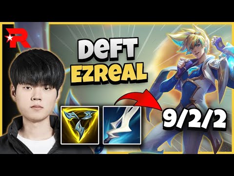 KT Deft Ezreal vs Ashe | 14.14