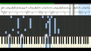 Erasure - So The Story Goes [Piano Tutorial] Synthesia