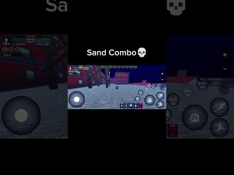 SAND COMBO💀 in Demon fruit #game#demonfruit#demonfruitrpg#Sandfruit