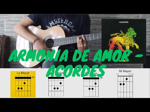 Cómo tocar Armonía de amor - Gondwana en guitarra (acordes y cover)