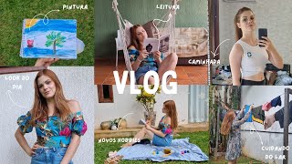 ORGANIZANDO A CASA, CONVERSA SOBRE AUTOCUIDADO, LEITURA, PINTURA, CAMINHADA, ENTRE OUTROS