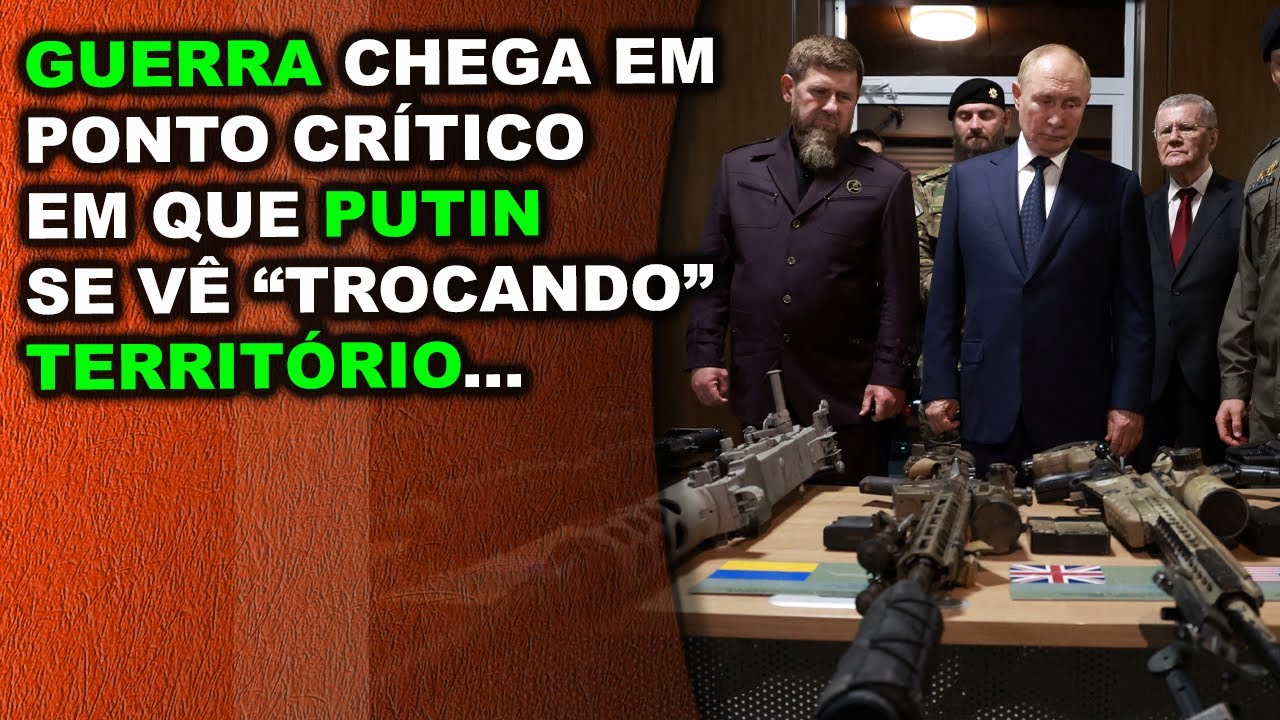 Putin cai na própria armadilha e acaba trocando território com a Ucrânia...