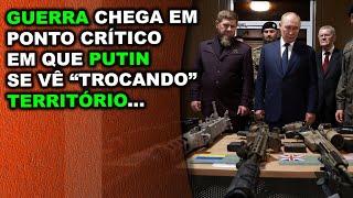 Putin cai na própria armadilha e acaba trocando território com a Ucrânia...