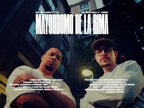 Elemento, Rubinsky RBK - Mayordomo de la Rima (Video Oficial)