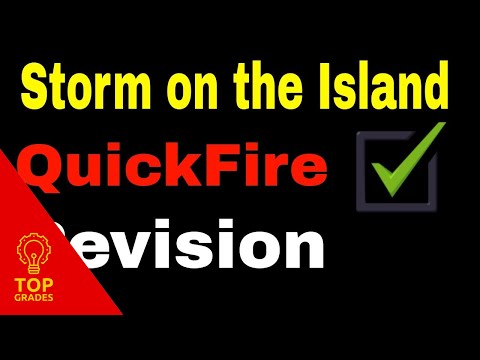 5 Key Quotes Storm on the Island