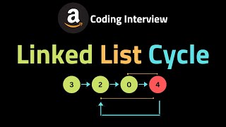 YouTube video 'Linked List Cycle - LeetCode 141 - Coding Interview Questions'