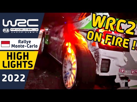 WRC2 Rally Highlights : WRC Rallye Monte-Carlo 2022