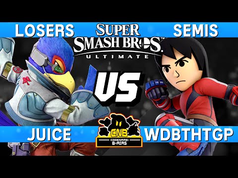 Smash Ultimate Tournament Losers Semis - Juice (Falco) vs WDBTHtGP (Brawler) - CNB 209