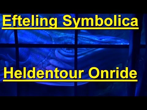 Efteling Symbolica Onride POV Heldentour - Neuer Darkride Efteling 2017