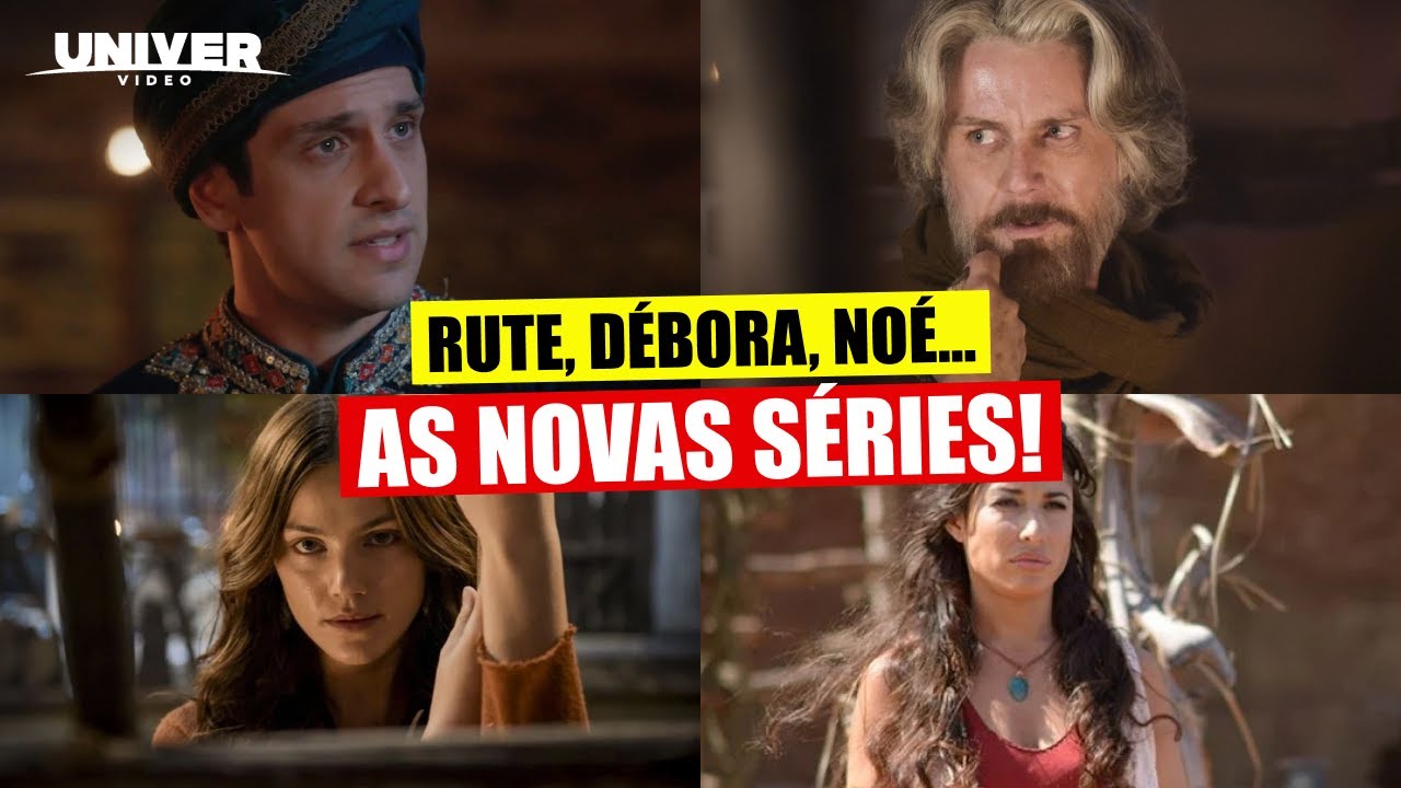 🔴 QUAIS SERÃO AS NOVAS SÉRIES BÍBLICAS? O FUTURO DO UNIVER VIDEO E DA RECORD! | AO VIVO