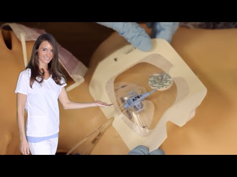 Central Line Dressing Change - Nursing Skills