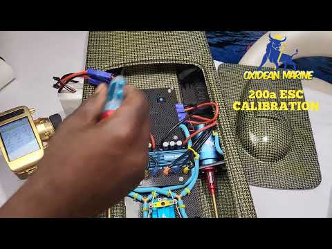 Oxidean Marine 200a ESC Calibration