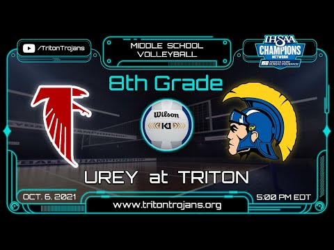 Urey at Triton - 8th Grade JH Girls Volleyball 🏐 10/6/2021