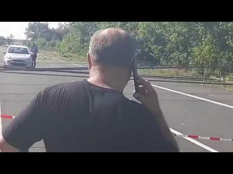 Iadul tornadei din Cehia văzut de pe autostrada spre Slovacia prin ochii unui român