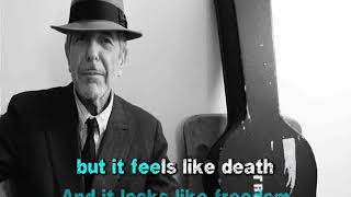 Karaoké Léonard Cohen - Closing time