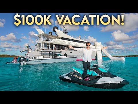 Our $100k Bahamas Luxury Yacht Vacation!