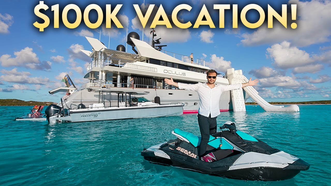 Our $100k Bahamas Luxury Yacht Vacation!
