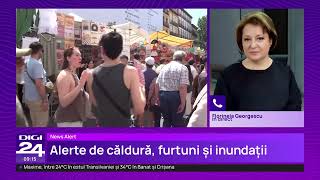 Valul de căldură care a lovit Europa ajunge și în România. Meteorologii anunță cât va dura