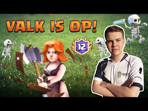 12-0! 2.9 Quick Miner Valkyrie Cycle Deck LIVE Grand Challenge Gameplay - Clash Royale