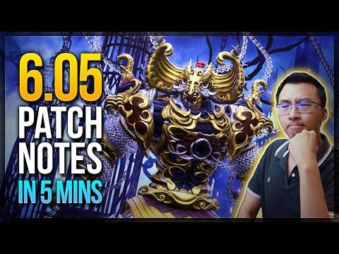 Endwalker 6.05 Patch Notes. SAVAGE RELEASED.