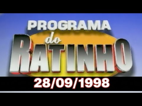 Programa do Ratinho de 28/09/1998