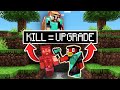 Minecraft Manhunt But KILLS UPGRADE ME...!