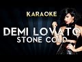 Demi Lovato - Stone Cold | Official Karaoke Instrumental Lyrics Cover Sing Along