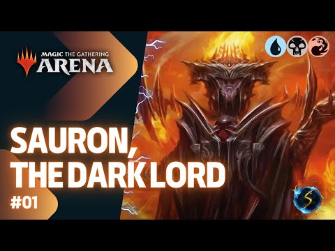 It's Showtime: Sauron, the Dark Lord 💧💀🔥 #01 - MTG Arena - Historic Brawl