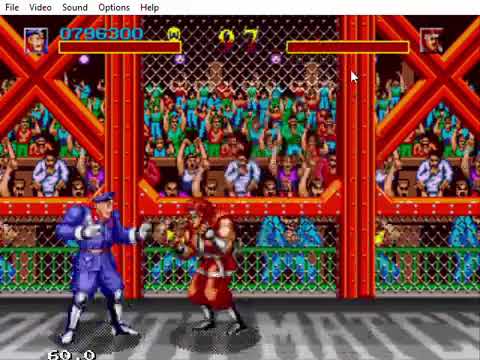Video Game Glitch 1799: World Heroes (Sega Genesis) - Wrong Music Glitch!