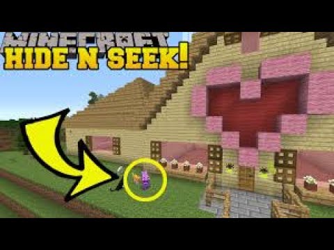 Minecraft  HUGE BUNNY HIDE AND SEEK!!   Morph Hide And Seek   Modded Mini Game