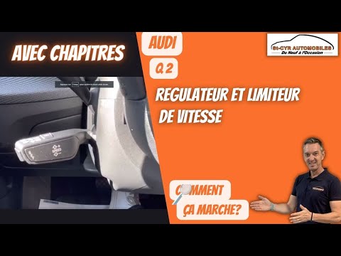 Audi, Limiteur et régulateur vitesse…Guide complet pour A1, A3, A4, A5, A6, A7, Q3, Q5, Q7