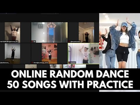 [KPOP ZOOM] Online 2021 KPop Random Dance Challenge 50 Songs || Karma Krew