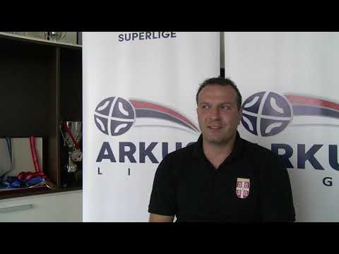 Najava 1. kola ARKUS lige - Akim Komnenić, trener RK Dinamo Pančevo