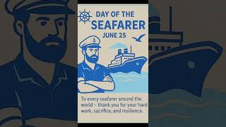 "Day of the Seafarer 2025 🚢 | Tribute to Our Ocean Warriors 🌊"