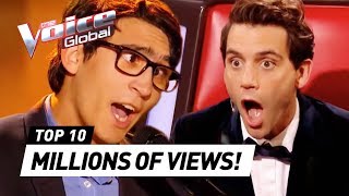 Download lagu MOST TRENDING Blind Auditions of 2019 | The Voice Rewind mp3